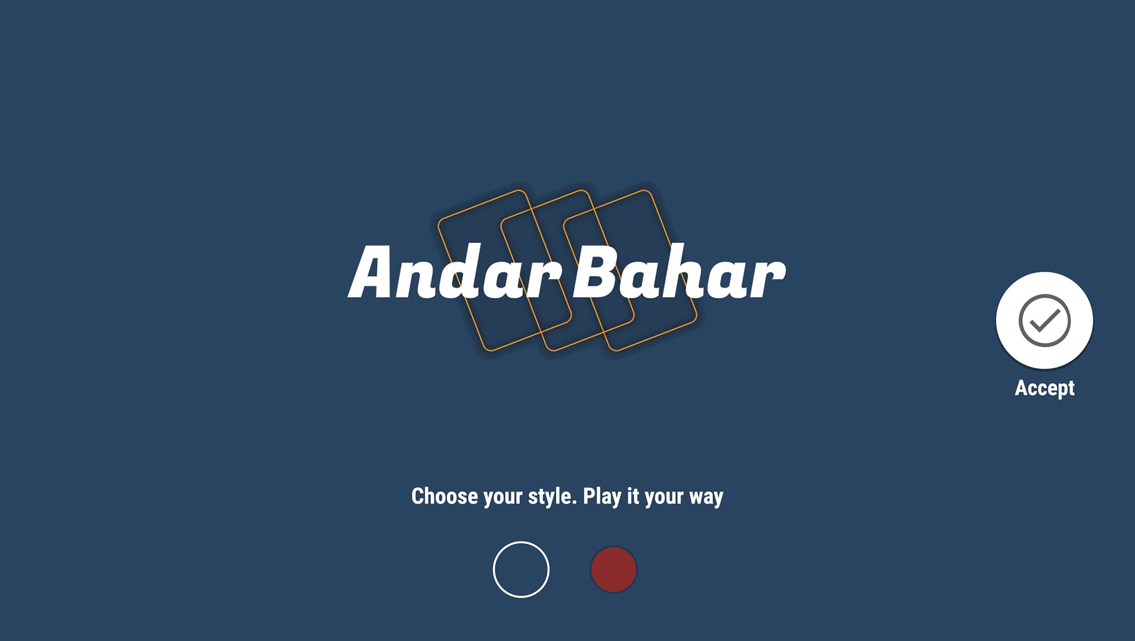Andar Bahar game screen