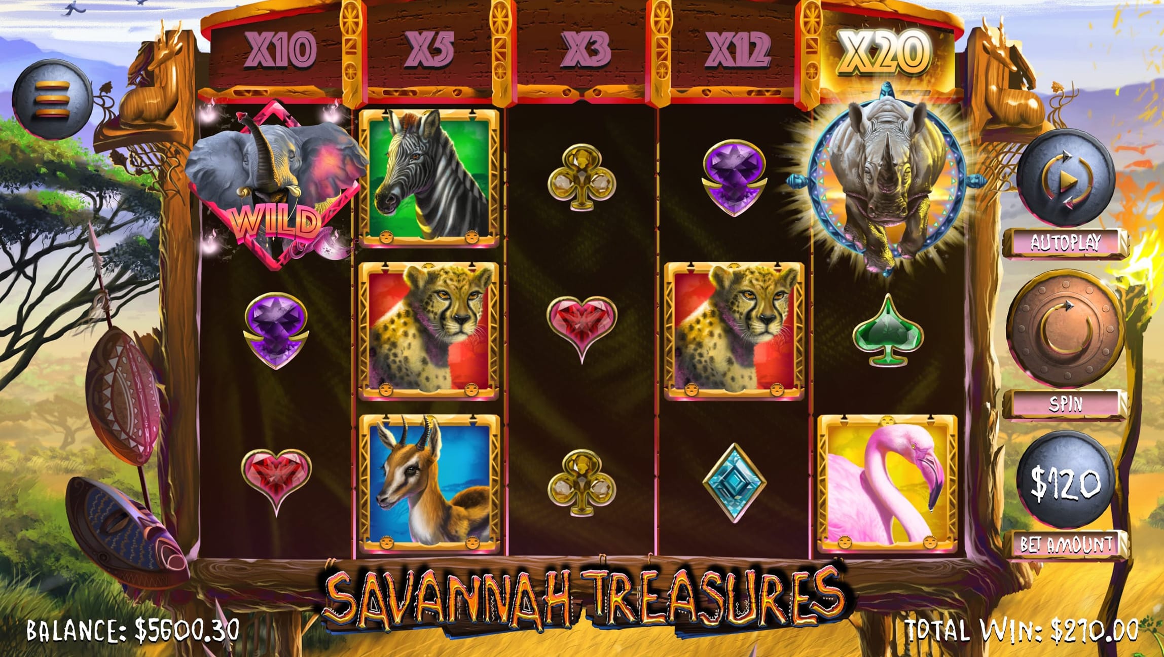 Savannah treasures screenshot