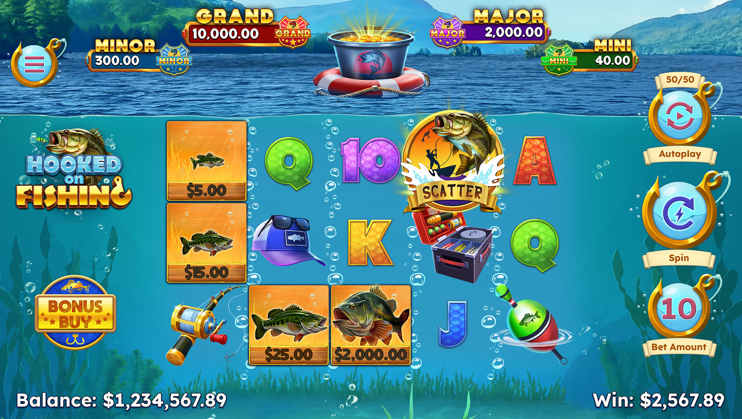 Hooked on Fishing Online Slot