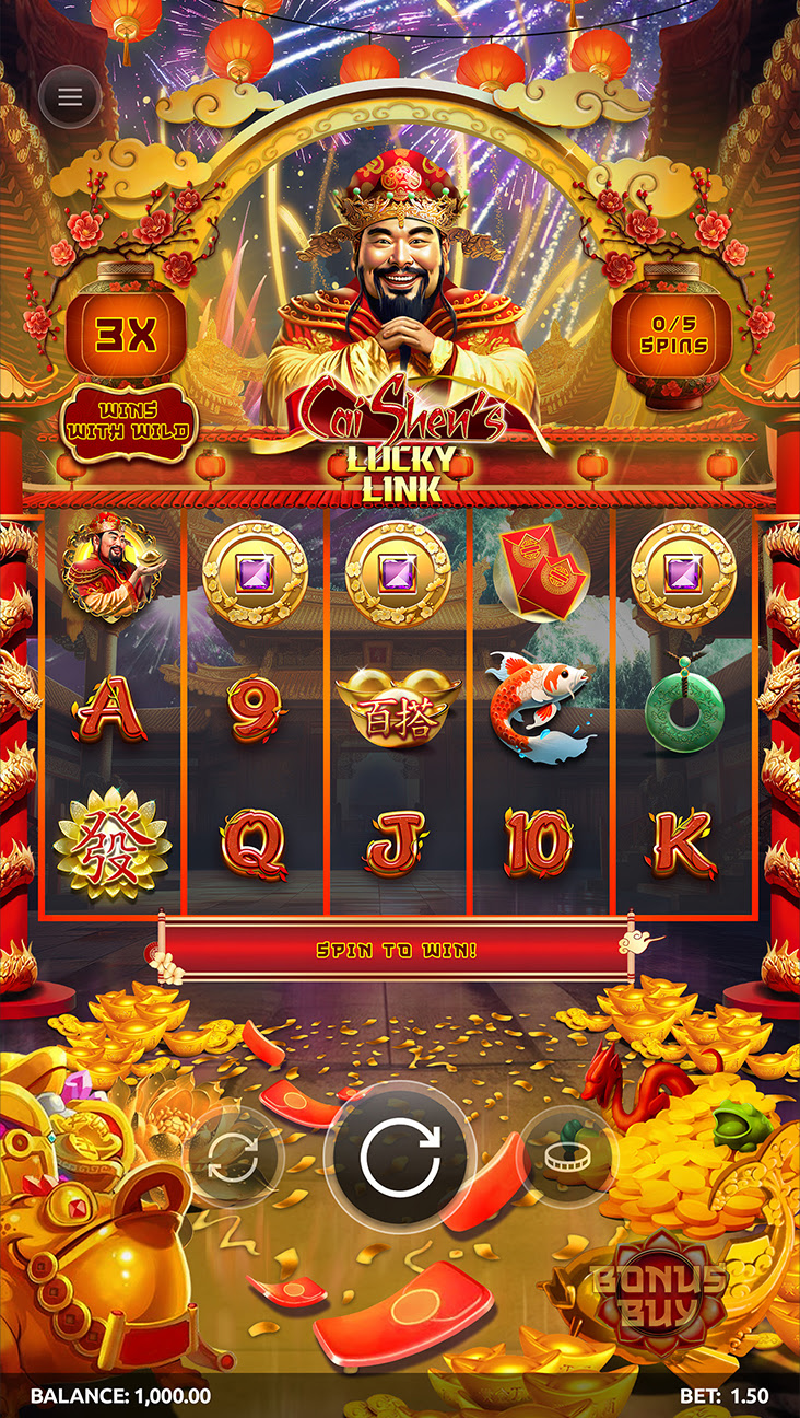 Caishens Lucky Link Online Slot