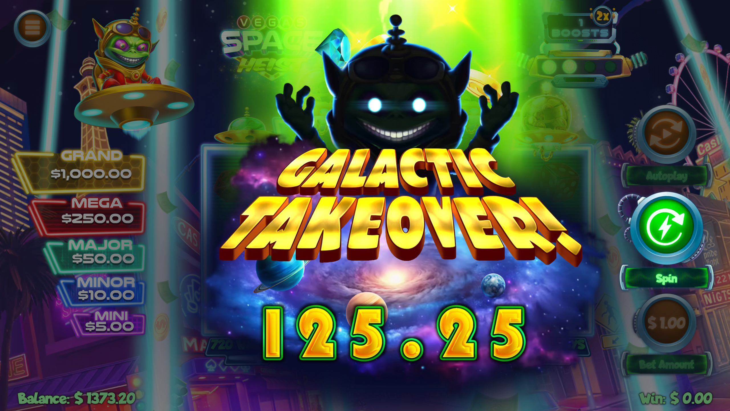 Vegas Space Heist Online Slot