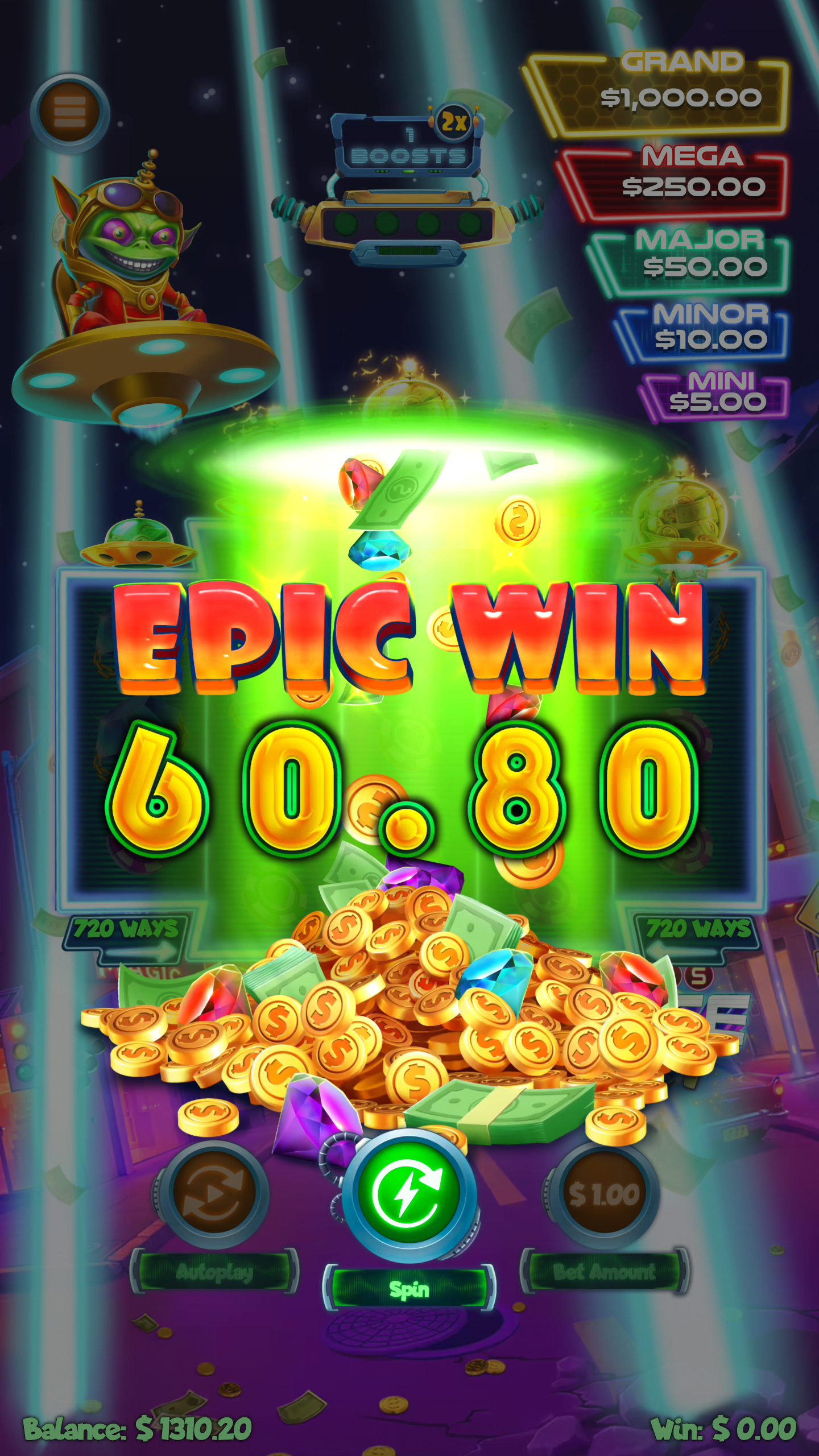 Vegas Space Heist Online Slot