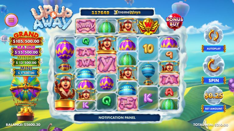 Up Up and Away Online Slot